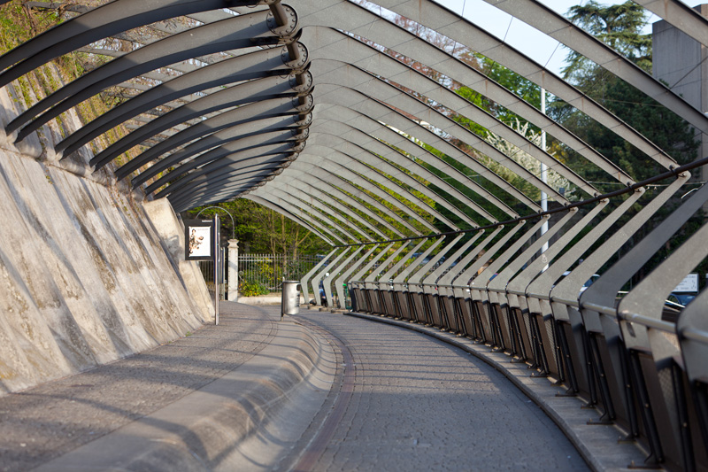 Bahnhof Stadelhofen Galerie (Calatrava 1990)
